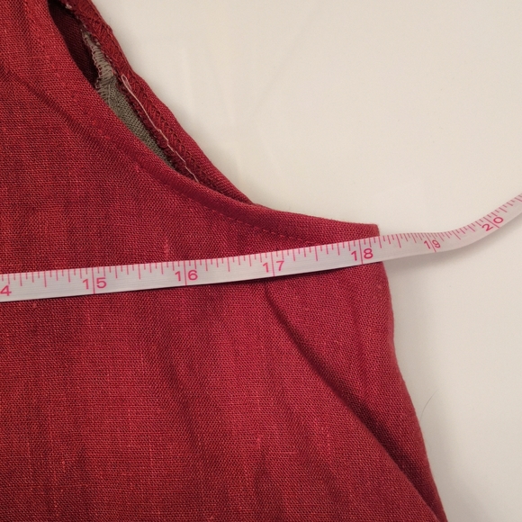 Oblique Creations Linen Dress, Sz 8 - Picture 12 of 14